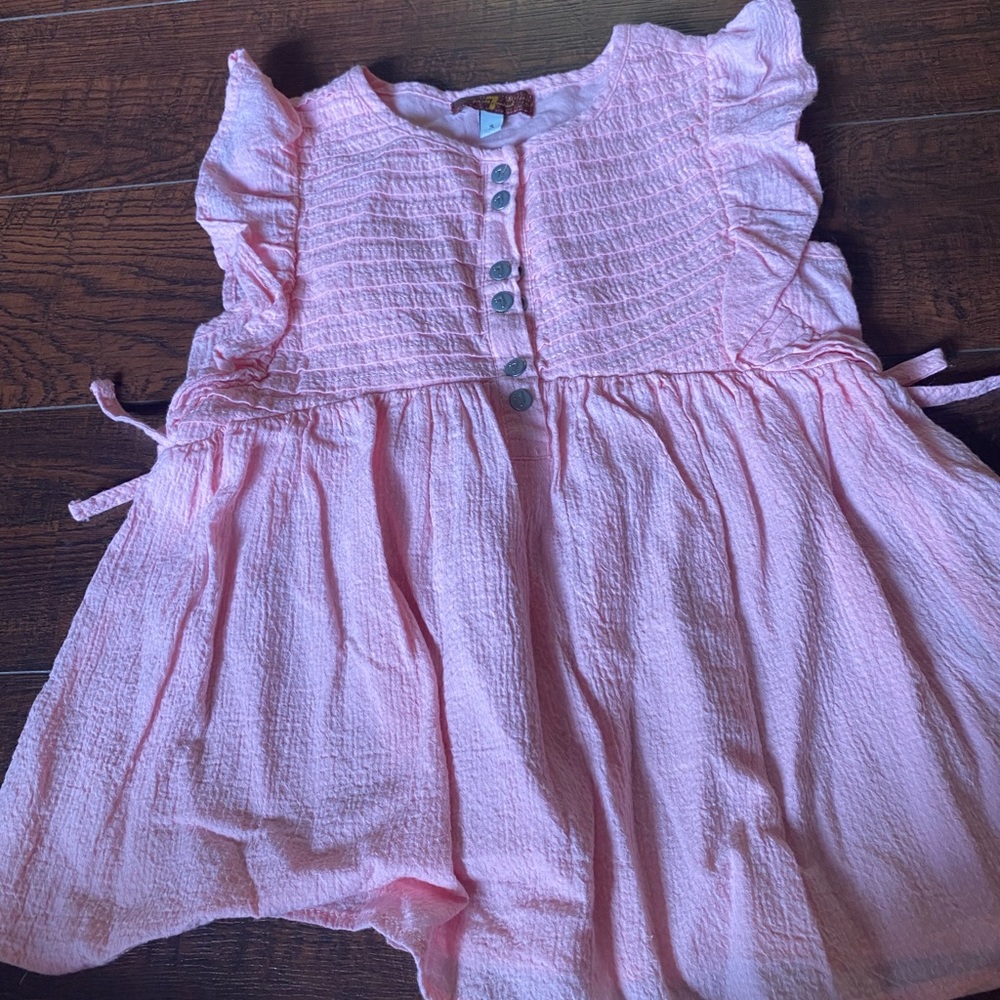 7 for all mankind tshirt pink size 5